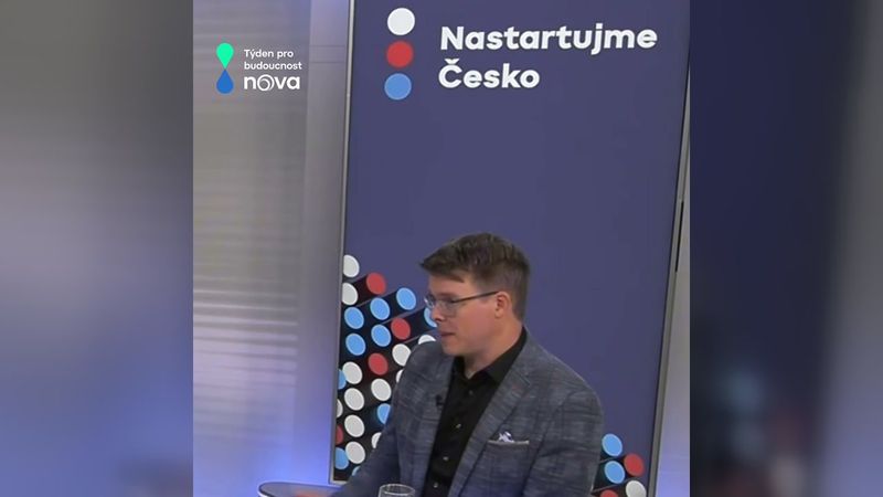 Ondřej Vojáček v pořadu Nastartujme Česko